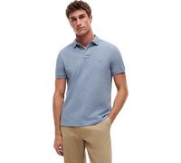 Tommy Hilfiger Uomo Maglietta Polo Maniche Corte 1985 Regular Fit, Blu (Brisk Blue Heather), XXL