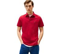 Tommy Hilfiger Uomo Maglietta Polo Maniche Corte 1985 Regular Fit, Multicolore (Medium Red), S