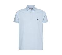 Tommy Hilfiger Uomo Maglietta Polo Maniche Corte 1985 Slim Fit, Blu (Breezy Blue), XXL