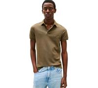 Tommy Hilfiger Uomo Maglietta Polo Maniche Corte 1985 Slim Fit, Verde (Army Green), L