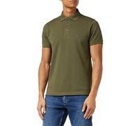 Tommy Hilfiger Uomo Maglietta Polo Maniche Corte 1985 Slim Fit, Verde (Army Green), XXL