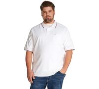 Tommy Hilfiger Uomo Maglietta Polo Maniche Corte Pocket Classic Fit in Cotone, Bianco (White), 3XL