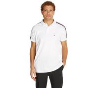 Tommy Hilfiger Uomo Maglietta Polo Maniche Corte Regular Fit, Bianco (White), M