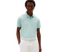 Tommy Hilfiger Uomo Maglietta Polo Maniche Corte Regular Fit con Chiusura con Bottoni, Turchese (Cool Sky), XS