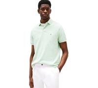 Tommy Hilfiger Uomo Maglietta Polo Maniche Corte Regular Fit con Chiusura con Bottoni, Turchese (Mint Gel Heather), XXL