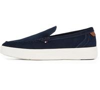Tommy Hilfiger Uomo Mocassini Modern Light Hybrid in Pelle Scamosciata, Blu (Desert Sky), 41 EU