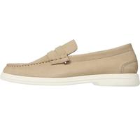 Tommy Hilfiger Uomo Mocassini Nubuck in Pelle, Beige (Beige), 40