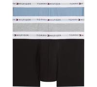 Tommy Hilfiger Uomo 3p Um0um03889 Trunk, Multicolore (Brisk Blue/Black/Ice HTHR), XXL