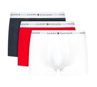 Tommy Hilfiger Uomo Pantaloncini Boxer Confezione da 3 con Fascia con Logo, Multicolore (Desert Sky/White/Primary Red), XL