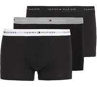 Boxer Tommy Hilfiger Signature Trunk nero bianco grigio (3 unità) - M