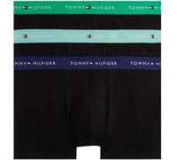 Tommy Hilfiger Uomo Pantaloncini Boxer Confezione da 3 con Fascia con Logo, Multicolore (Mint Jade/Olympic Grn/PRP Nvy), S