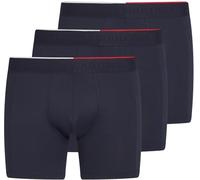 Tommy Hilfiger Uomo Pantaloncini Boxer Confezione da 3 in Microfibra, Blu (Desert Sky), XL