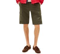 Tommy Hilfiger Uomo Pantaloncini Cargo John 1985 Relaxed Fit, Verde (Army Green), 30W