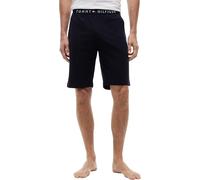 Tommy Hilfiger Uomo Pantaloncini in Felpa Jersey Short Corti, Blu (Desert Sky), S