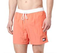 Tommy Hilfiger Uomo Pantaloncino da Bagno Medium Drawstring con Coulisse, (Pink Poppy), XL