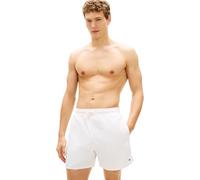 Tommy Hilfiger Uomo Pantaloncino da Bagno Medium Drawstring con Logo, Avorio (Ivory Petal), M