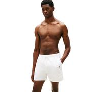Tommy Hilfiger Uomo Pantaloncino da Bagno Medium Drawstring con Tasca con Zip, Avorio (Ivory Petal), S