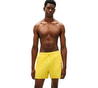 Tommy Hilfiger Uomo Pantaloncino da Bagno Medium Drawstring con Tasca con Zip, Giallo (Buttercup Yellow), L