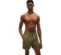 Tommy Hilfiger Uomo Pantaloncino da Bagno Medium Drawstring con Tasca con Zip, Verde (Army Green), XL