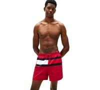 Tommy Hilfiger Uomo Pantaloncino da Bagno Medium Drawstring con Tasca Posteriore, Rosso (Raspberry Juice), XXL