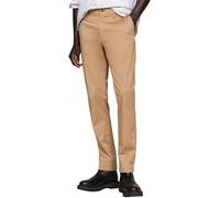 Tommy Hilfiger Uomo Pantaloni Chino Bleecker Printed Structure Slim Fit, Beige (Safari Canvas), 31W/30L