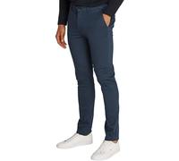 Tommy Hilfiger Uomo Pantaloni Chino Bleecker Printed Structure Slim Fit, Blu (Desert Sky), 30W/40L