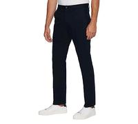 Tommy Hilfiger Uomo Pantaloni Chino Denton Essential Twill Elasticizzati, Blu (Desert Sky), 30W/34L