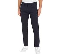 Tommy Hilfiger Uomo Pantaloni Core Bleecker 1985 Pima Cotton Chino, Blu (Desert Sky), 34W/32L
