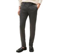 Tommy Hilfiger Uomo Pantaloni Core Bleecker 1985 Pima Cotton Chino, Grigio (Dark Ash), 34W/32L