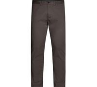 Tommy Hilfiger Uomo Pantaloni Core Bleecker 1985 Pima Cotton Chino, Grigio (Dark Ash), 38W/34L
