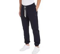 Tommy Hilfiger Uomo Pantaloni da Jogging Essential Terry Sweatpant in Cotone, Blu (Navy Blue), XL