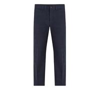 Tommy Hilfiger Uomo Pantaloni in Tessuto Denton Brushed Check Pantalone da Completo, Blu (Desert Sky), 34W/30L