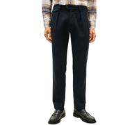 Tommy Hilfiger Uomo Pantaloni in Tessuto Harlem Brushed Twill Tapered Fit, Blu (Desert Sky), 33W/36L