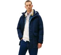 Tommy Hilfiger Uomo Parka Rockie Down con Cappuccio, Blu (Desert Sky), XL