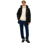 Tommy Hilfiger Uomo Parka Rockie Down con Cappuccio, Nero (Black), S