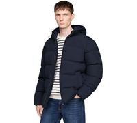 Tommy Hilfiger Uomo Piumino Down Hooded Puffer Jacket con Cappuccio, Blu (Desert Sky), S