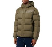 Giacca con cappuccio down puffer L