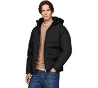 Tommy Hilfiger Uomo Piumino Rockie Utility con Cappuccio, Nero (Black), XS