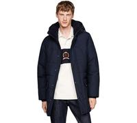 Parka con cappuccio staccabile isolante Blu M Tinta unita