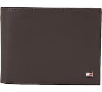 Tommy Hilfiger Uomo Portafoglio Eton con Scomparto Monete, Marrone (Brown), Taglia Unica