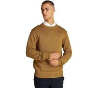 Tommy Hilfiger Uomo Pullover Chunky Cotton Crew Neck Pullover in Maglia, Marrone (Country Brown), 3XL