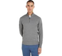 Tommy Hilfiger Uomo Pullover con Cerniera Essential Cotton Mock Mezza Zip