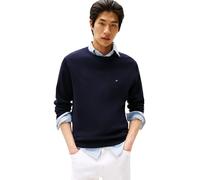 Tommy Hilfiger Pullover Essential Cotone Girocollo Uomo Blu XXXL