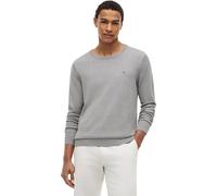 Tommy Hilfiger Uomo Pullover Essential Cotton Crew Neck in Cotone, Grigio (Medium Grey Heather), 3XL