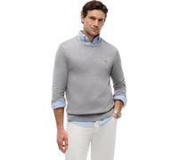 Tommy Hilfiger Uomo Pullover Essential Cotton Crew Neck in Cotone, Grigio (Medium Grey Heather), XS