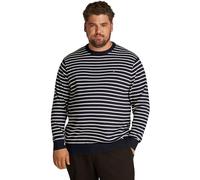 Tommy Hilfiger Uomo Pullover Essential Cotton Scollo Rotondo, Multicolore (Desert Sky/Ivory Petal), 2XL