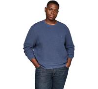 Tommy Hilfiger Uomo BT-Essential Structure Crew Neck MW0MW37930, Blu (Aegean Sea Heather), XXL