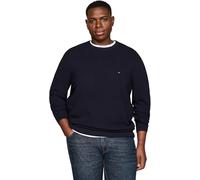 Tommy Hilfiger Uomo BT-Essential Structure Crew Neck MW0MW37930, Blu (Desert Sky), XXL