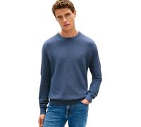 Tommy Hilfiger Uomo Pullover Essential Structure Crew Neck Regular Fit, Beige (Aegean Sea), S