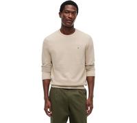 Tommy Hilfiger Uomo Pullover Essential Structure Crew Neck Regular Fit, Beige (Batique Khaki Heather), M